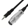 PC mikrofons MEDIA-TECH MT397S — vadu, XLR ieeja, 20–20000 Hz, 150 Ω, -32 dB, 2,4 m kabelis, galda statīvs, melns