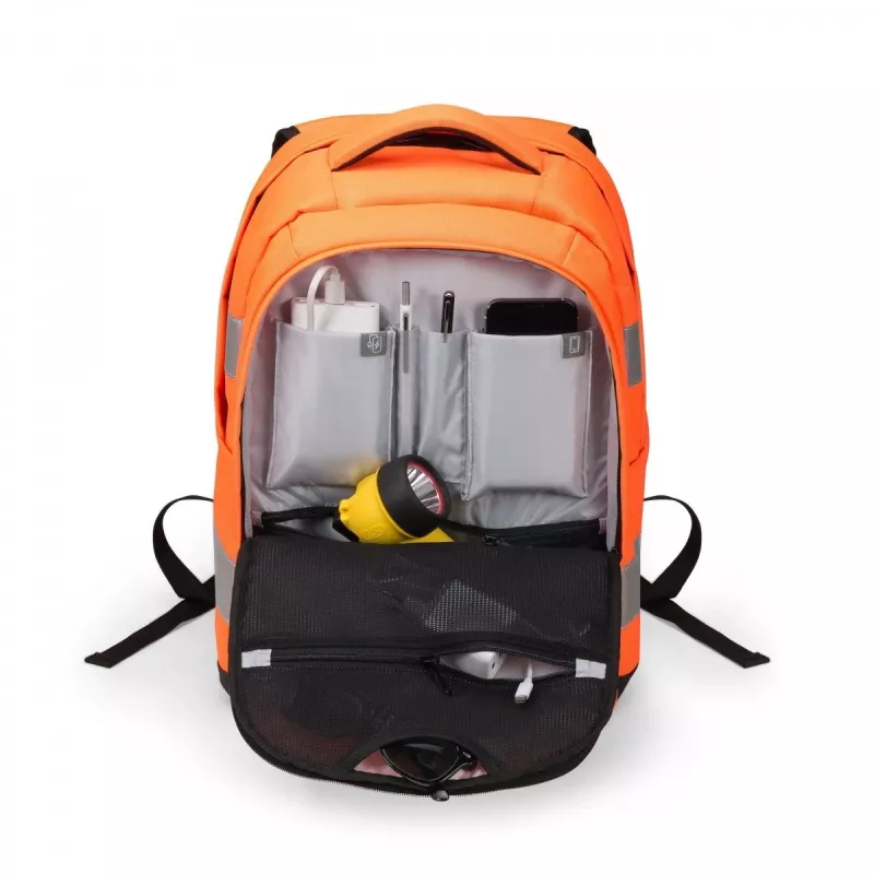 Klēpjdatora 15,6 collu mugursoma Hi-VIS 25 l oranža