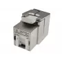 Alantec MB004-1 RJ45 bezzaru STP cat.6 PoE+ keystone modulis ALANTEC Plus - Uzlabota pārraides veiktspēja