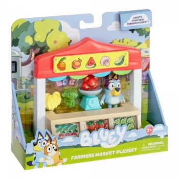 Rotaļfigūru komplekts TMTOYS Mini Bluey Grocery store BLU17555 – mini varoņu komplekts rotaļām