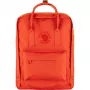 Mugursoma Fjällräven Re-Kånken oranža Pārstrādāts poliesters 270x130x380mm