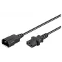 Strāvas pagarinātājs Microconnect PE040670 7m 1 maiņstrāvas kontaktligzda, melns