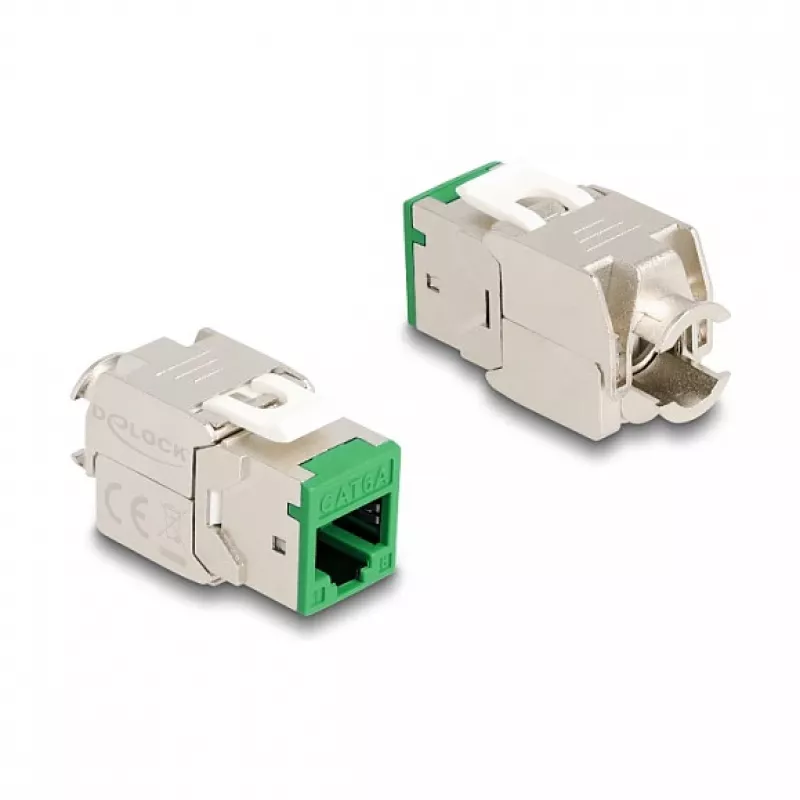 DeLOCK 88116 keystone modulis Plakans Zaļš RJ-45 10 gab.