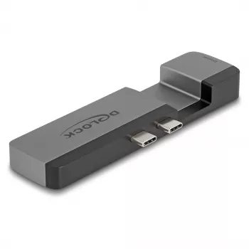 Dokstacija DeLOCK 87757 Thunderbolt 4 5K 100W PD 10Gbps LAN Audio