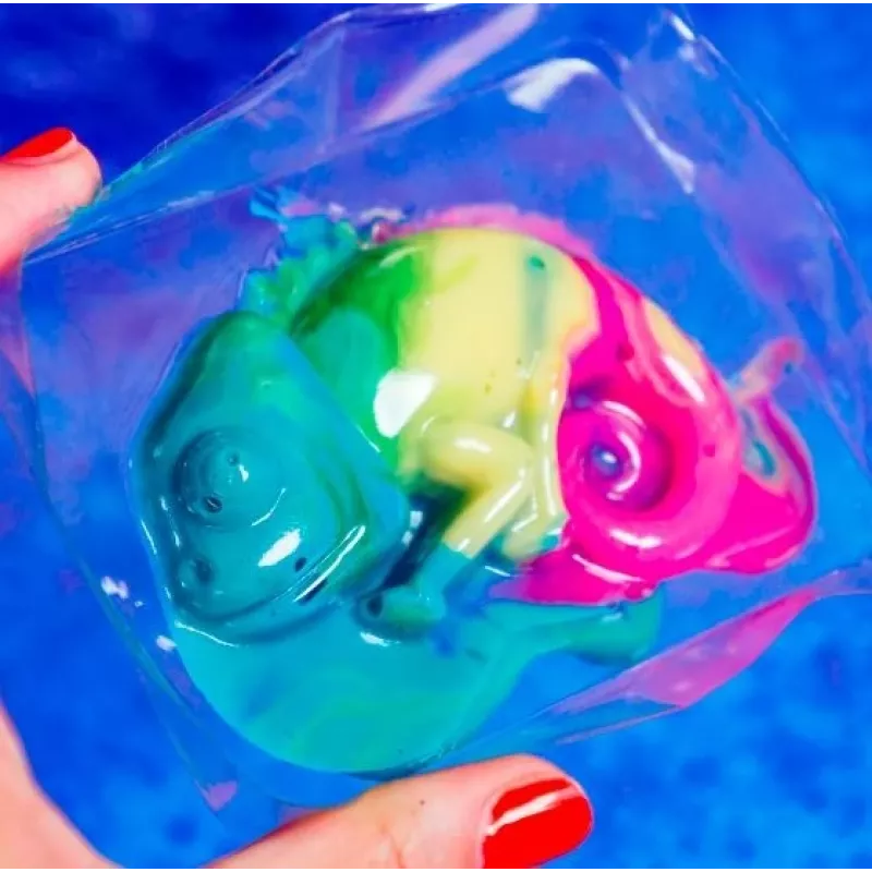Liscianigiochi Science Kit Crazy Science Slime Chameleon 304-PL89246 – izglītojošs gļotu eksperimentu komplekts