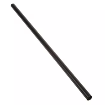 Cietā caurule 16 mm ĀD BitsPower Bez slīpējuma Misiņa caurule 500 mm — oglekļa apdare