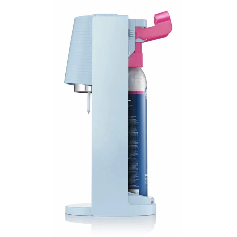 SodaStream Soda Maker Terra gaiši zils QC ar CO2 un 1L PET pudeli