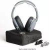 Austiņas Skullcandy Crusher Evo — vadu un Bluetooth, pelēkas, 40 h atskaņošana, USB-C, AUX, salokāmas