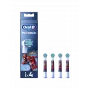 Oral-B EB10-4 Kids Spiderman rezerves birstes uzgaļi, 4 gab.