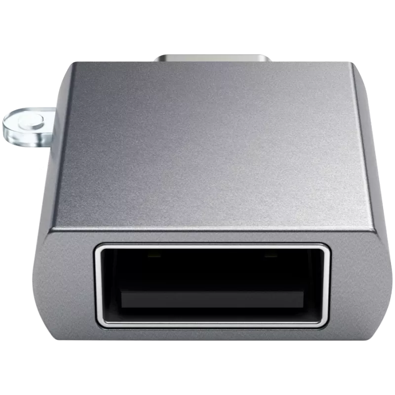 Satechi USB-C adapteris uz USB 3.0 Space Gray – cēls dizains un augsta kvalitāte – kompakts dizains – – – (179979)