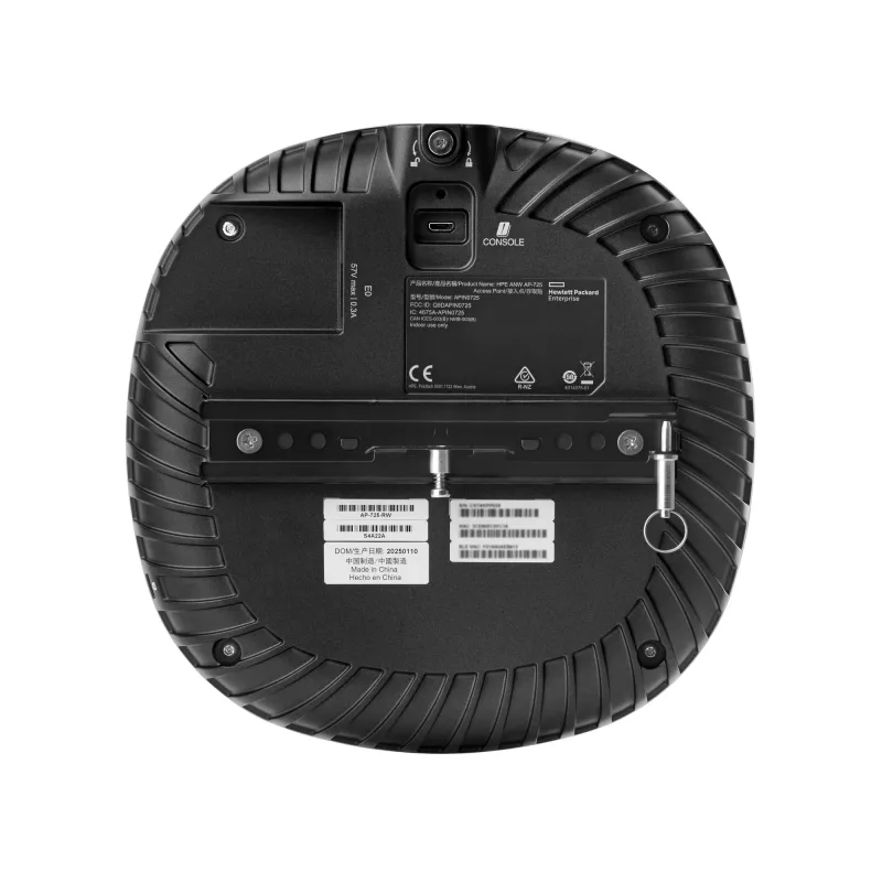 HPE Aruba Networking AP-725 Tri Radio 2x2 Wi-Fi 7 piekļuves punkts 2,4 GHz 5 GHz 6 GHz