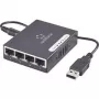 Tīkla komutators Renkforce 1423415 — 4 porti, 1 Gbit/s, ar USB strāvas ievadi
