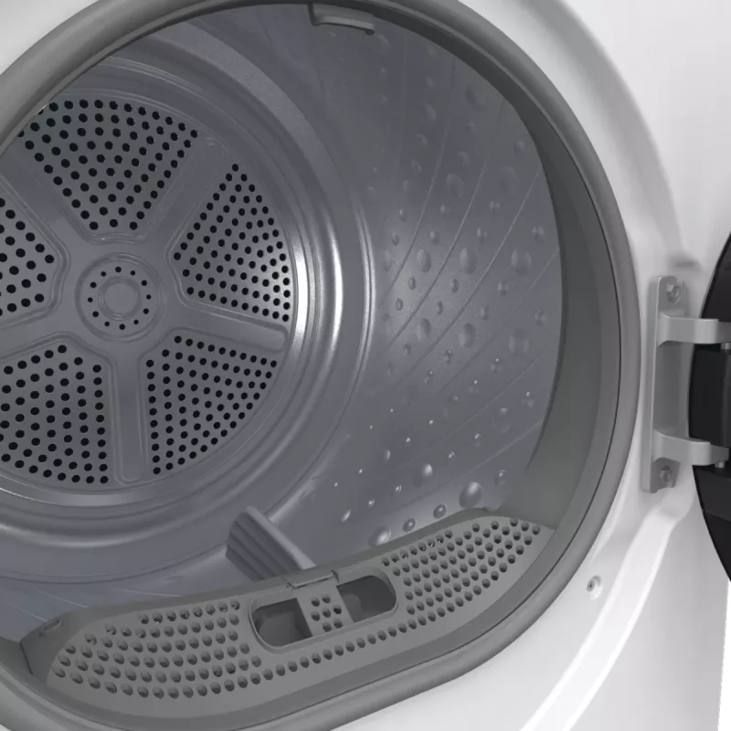Gorenje veļas žāvētājs | D2HNE7E | Energoefektivitātes klase E | Priekšpuses ielāde | 7 kg | Siltumsūknis | LED | Dziļums 51 cm | Balts
