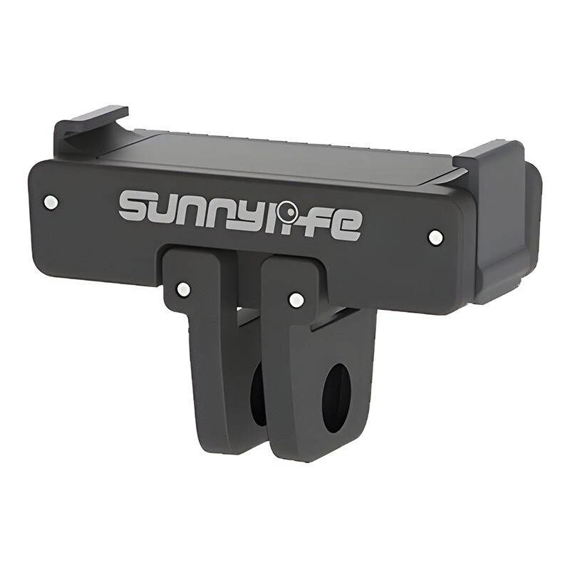 Magnētiskais ātrās atvienošanas adapteris Sunnylife DJI Action 2/3/4 — 1/4 collu stiprinājums