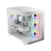Datora korpuss Midi LC-Power Gaming 8001W Pro-Storm Light, ATX, melns