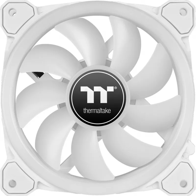 Thermaltake SWAFAN 12 ARGB 120mm Reverse Blade 3 komplekts - balts