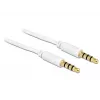 Audio kabelis 3.5 mm DeLOCK 83441 2 m balts