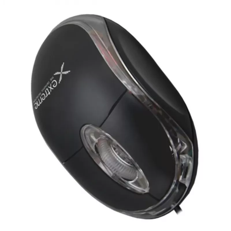 Vadu optiskā piemērota abām rokām pele EXTREME XM102K — 1000 DPI, USB Type-A, 1,2 m kabelis, 3 pogas