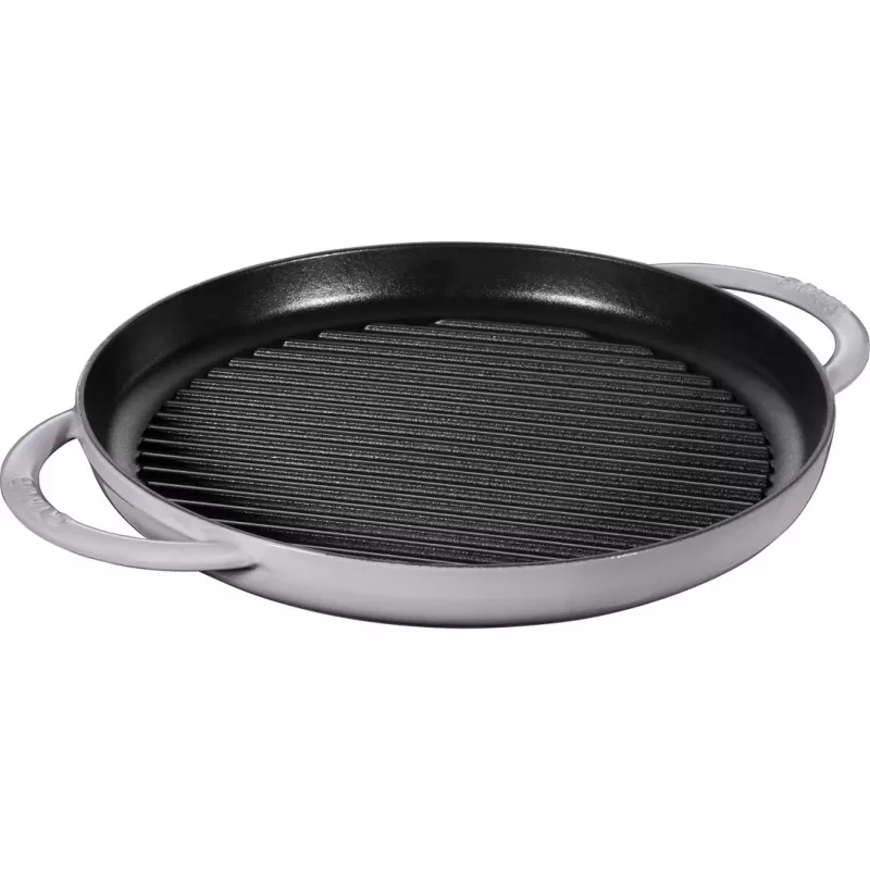 Grillpanna ZWILLING STAUB Apaļa 30 cm Pelēka