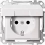 Contactligzda CEE 7/3 Merten MEG2310-0419 Balta