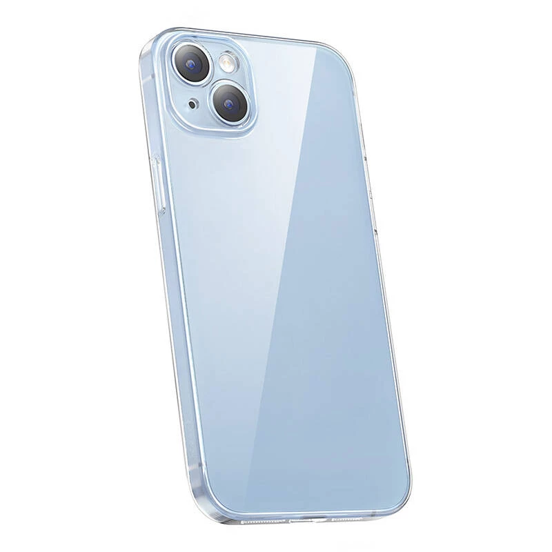Aizsargmaciņš Baseus Crystal Series iPhone 14 Plus ar rūdīta stikla aizmuguri