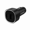 CANYON autolādētājs OnDrive 48 PD 48W USB-A+USB-C Melns