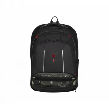 Wenger Carbon Pro biznesa mugursoma ar 15.6″ klēpjdatora nodalījumu un planšetdatora kabatu, melna (653129)