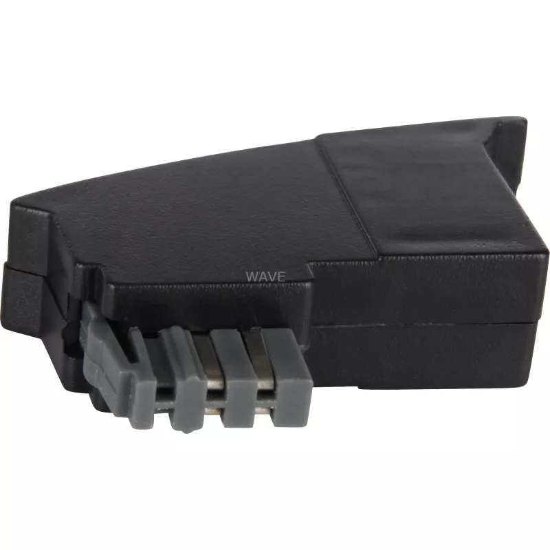 Goobay TAE telefona adaptera spraudnis 50308 TAE-N uz RJ-11/RJ-14, melns