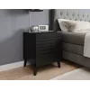 Naktsgaldiņš cama meble NOVA 44x40x52 cm matēti melns — 1 atvilktne, 16 mm rāmis