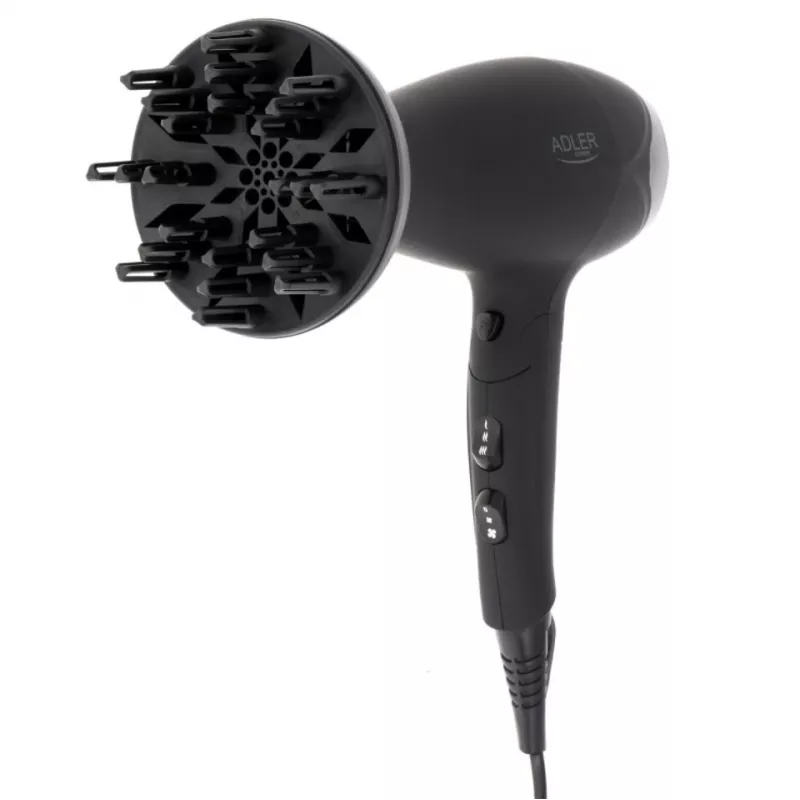 Adler AD 2267 matu žāvētājs melns, 2500 W