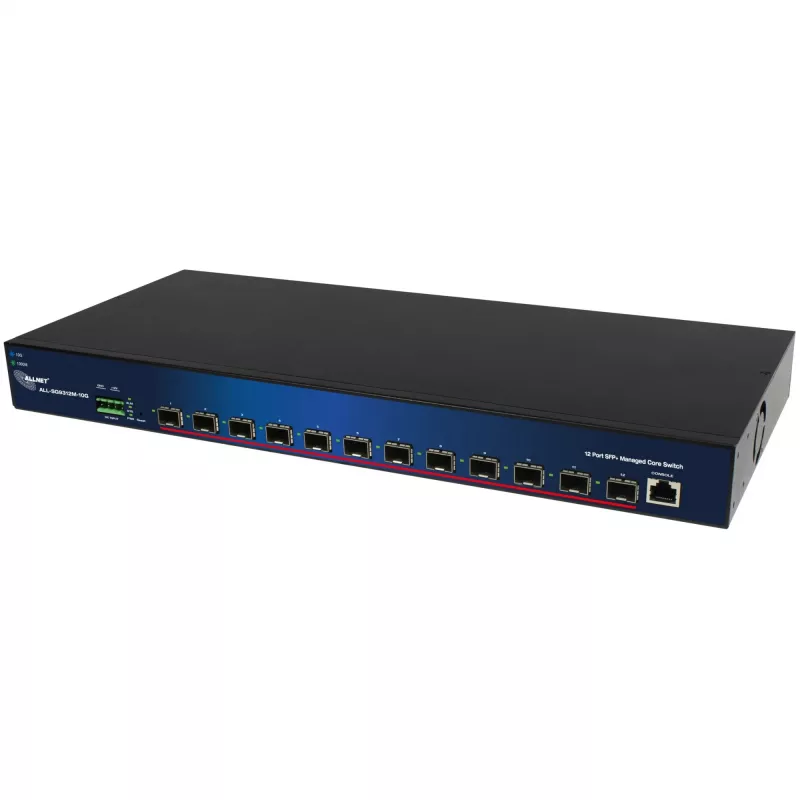Tīkla komutators ALLNET ALL-SG9312M-10G, 12 porti ar 10G augšupielādēm