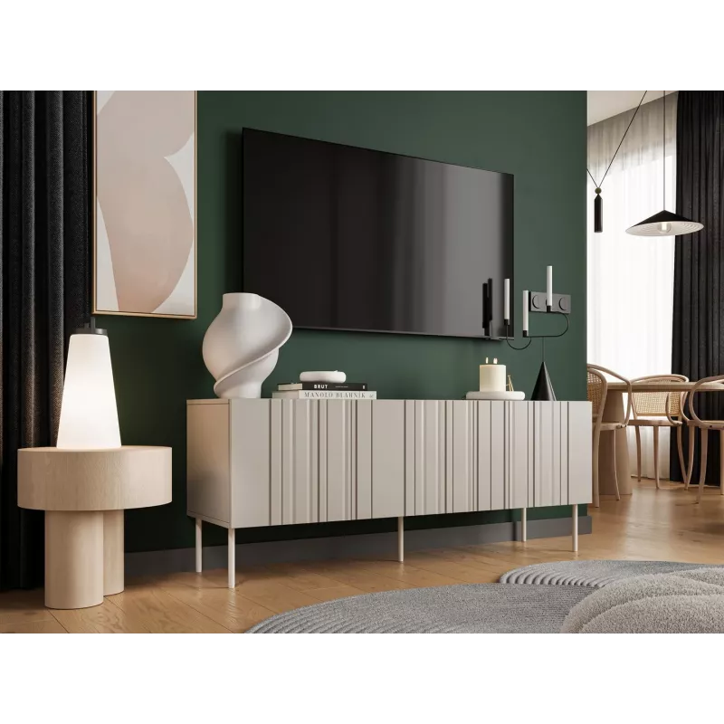 Cama RTV skapis ISLA 150.5x40x60 kašmira matēts