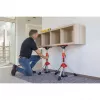Griestu un montāžas balsts Bessey STE90 regulējams 575–910 mm ar sūkņa rokturi