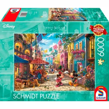 Disney, Mickey & Minnie in Mexico 6000 57397, Puzzle 6000 gab.