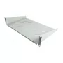 Rack accessory ALLNET ALL-S0002010, 1U, 19 collas (48,3 cm), platums 400 mm, dziļums 483 mm, pelēks