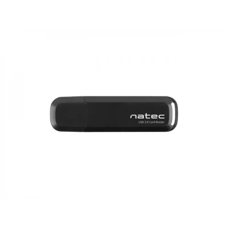 Karšu lasītājs NATEC Scarab 2 USB 3.2 Gen 1 Type-A — MicroSD/SD atbalsts, 5000 Mbit/s, melns