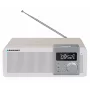 Portatīvais radio BLAUPUNKT PP14BT ar Bluetooth, MP3, MicroSD, USB un modinātāju — 6 W, baterija/maiņstrāva, 230×118×90 mm