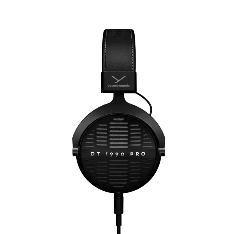 Studijas austiņas Beyerdynamic DT 1990 Pro MKII — vadu, 30 Ω, 5–40000 Hz, 376 g, melnas