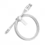 USB-A uz Lightning kabelis OTTERBOX 1 m — Cloud balta, USB-A vīr. uz Lightning vīr.