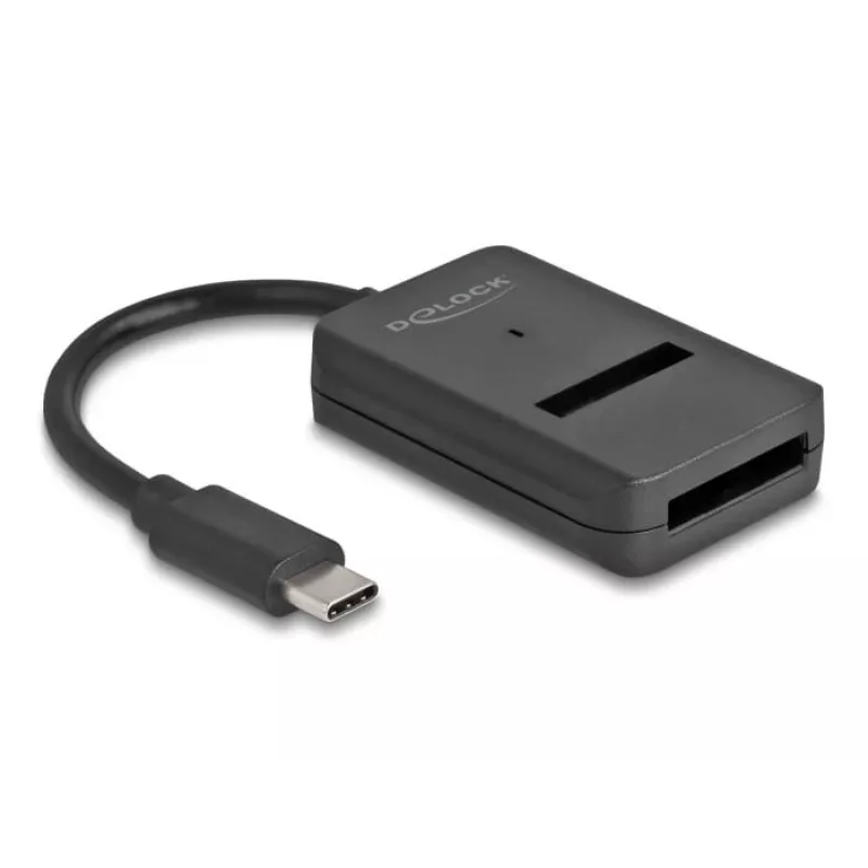 DeLOCK kombinētais adapteris M.2 NVMe PCIe SATA SSD USB Type-C ar 10 Gbps