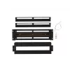 Kabeļu pārvaldības panelis Lanberg AK-VDP103-B Tērauds Melns 482.5mm
