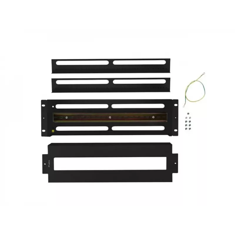Kabeļu pārvaldības panelis Lanberg AK-VDP103-B Tērauds Melns 482.5mm
