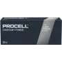 Baterija Duracell MN1300 Procell Constant D (LR20) sārma elements, iepakojumā vismaz 10 gab.