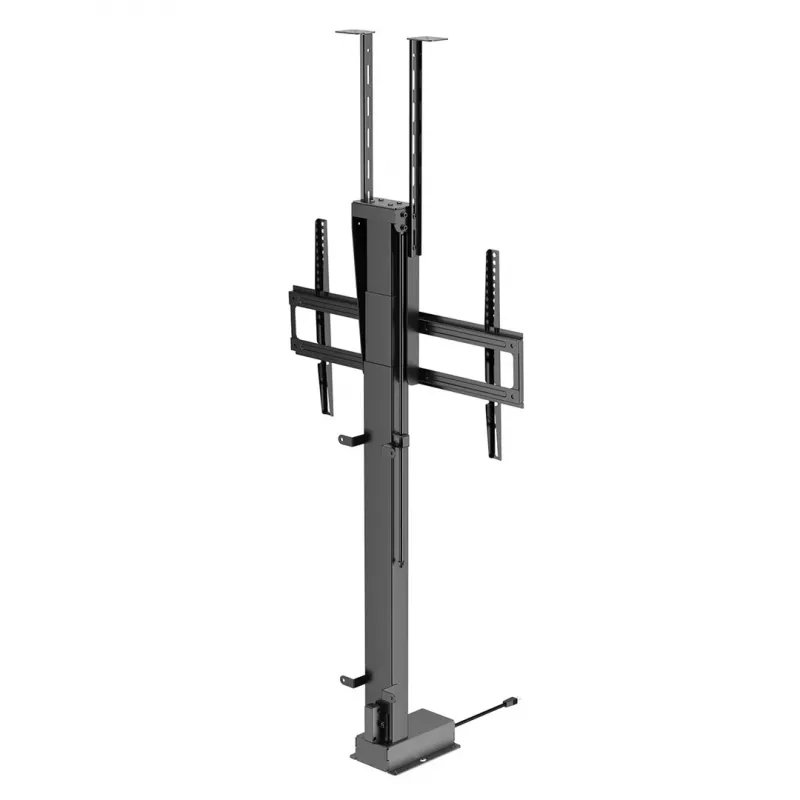 Maclean elektriskais griestu/grīdas stiprinājums, izbīdāms, 43''-88'', VESA 600x400, maks. 60kg, 100-240V AC, 50/60Hz