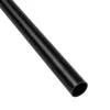Cieta caurule 14 mm AD, 500 mm — BitsPower Bitspower None Chamfer Brass, ogles melna