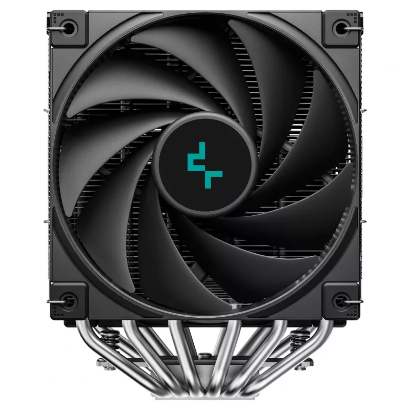 CPU gaisa dzesētājs DeepCool AK620 Digital SE, divtornis, 6x Ø6 mm siltuma caurules, 2x 120 mm PWM ventilatori, RGB, augstums 161 mm