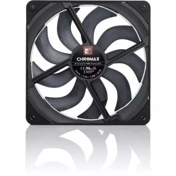 Noctua NF-A14x25 G2 PWM chromax.Melns 140 mm korpusa ventilators