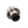 aqua computer savienotājs taisns G1/4 collas AG uz 6 mm ID - sudraba