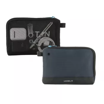 Rokassoma/pleca soma Mobilis 005038 Melns Zils Unisex Rāvējslēdzējs