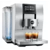 Pilnībā automātisks espresso automāts JURA Z10 (EB) — 2,4 L ūdens tvertne, iebūvēta dzirnaviņas, 1450 W, alumīnijs/balts